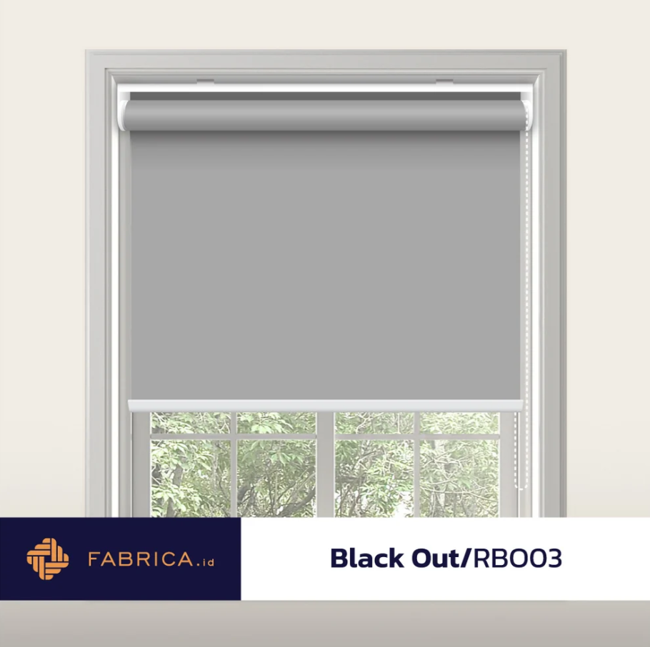 Roller Blinds Black Out RBO03 - Abu Tua