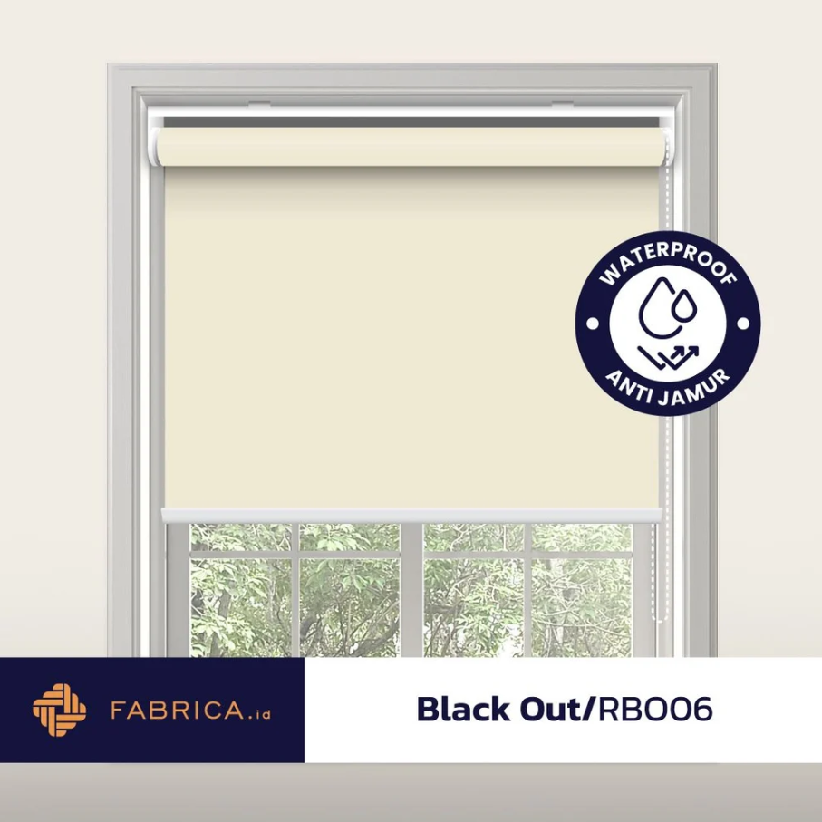 Roller Blinds Black Out Waterproof RBO06 Beige